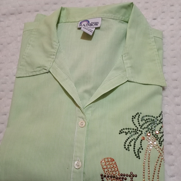 RAINBOW  WOMEN  BLAUSE  PLUS SIZE 2XL - Picture 6 of 9